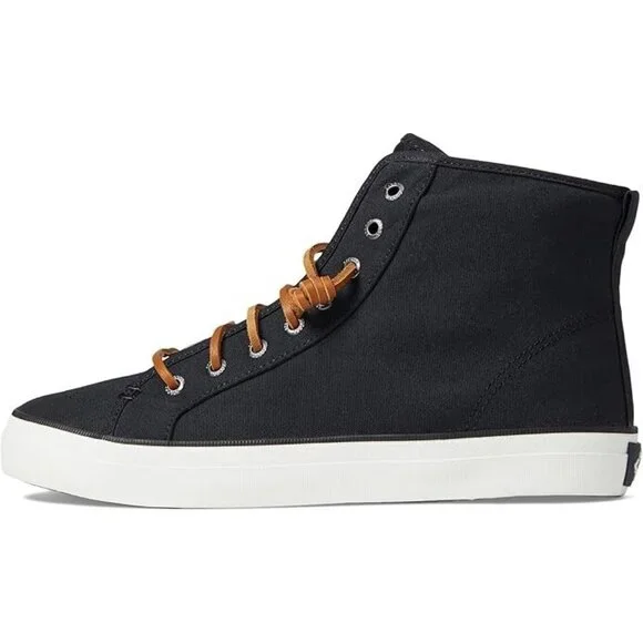 NEW Sperry Womens Crest High-Top Sneaker (Black) – Size 7.5 - Picture 2 of 6